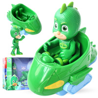 睡衣小英雄玩具蒙面睡衣侠儿童玩具蒙面超人侠儿童节玩具 专属飞壁侠机动车