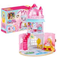 小学者洋娃娃玩具套装儿童过家家魔法城堡女孩提包屋礼盒生日 魔法城堡