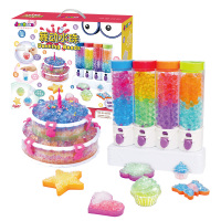 简动文创 舞动水珠魔法水晶手工DIY创意玩具儿童玩具套装 蛋糕套装