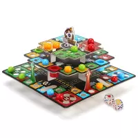 星 儿童飞行棋跳跳棋玩具早教男孩女孩3-6岁亲子互动玩具立体新玩法飞行棋玩具 飞行棋