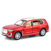 车致 X7SUV合金汽车模型带声光回力仿真小汽车模儿童男孩跑车玩具车 X7金属红