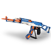 双鹰拼装积木儿童玩具兼容乐高男孩儿童玩具6-14岁 AK-47突击-C81001