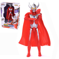 锦江 超人怪兽奥特曼玩具超人儿童套装宇宙变形赛文泰罗人偶赛罗模型男孩 泰罗奥特曼25.5CM