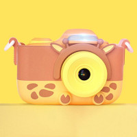 儿童数码照相机微型迷你单反儿童宝宝玩具3200万前后双摄 Wifi版小萌鹿(3200万超清32G内存卡)赠