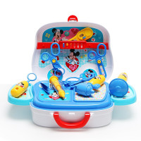 迪士尼儿童过家家仿真厨房玩具女孩套装收纳盒生日 手提医务箱