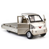 成真仿真合金车模型柳州五菱之光金属模型声光回力小汽车铁车玩具车模型男孩女孩生日节日 柳州五菱金色盒装