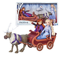 孩之宝(Hasbro)冰雪奇缘2玩具电影周边手办娃娃人偶公仔儿童玩具 特色艾莎-E5501