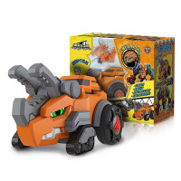 灵动创想百兽总动员变形机甲玩具合体变形机器人男孩拼装组装玩具套装 核心机甲系列-三角兽