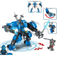 幻影忍者巨龙兼容乐高积木男孩子拼装飞天机甲神龙人仔大电影龙族 杰的机甲