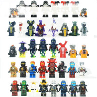 兼容乐高幻影忍者系列大电影男孩子拼装人仔积木力儿童玩具 忍者+蛇怪+骷髅怪