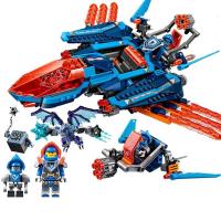 兼容乐高积木未来骑士团拼装6-7男孩子8玩具10岁幻影忍者 神鹰连发战斗