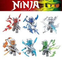 金幻影忍者人仔人偶兼容乐高拼装摩托战车忍者神龟儿童积木玩具5-12岁男孩子拼装模型玩具 新品幻影时光之刃