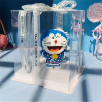 兼容乐高小颗粒哆啦A梦小叮当猫蓝胖子拼装玩具积木 8