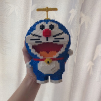 兼容乐高小颗粒哆啦A梦小叮当猫蓝胖子拼装玩具积木 ZMS小叮当2070颗粒