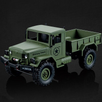 恒龙遥控玩具车美式军卡仿真电动越野攀爬车成人赛车乌拉尔指挥车 美式军卡军绿色