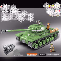 军事小人德军小人偶二战士兵兵人玩具乐高积木男孩子儿童拼装人仔 斯大林苏军坦克