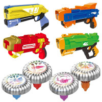 铭凌正版狙聚集击陀螺激光瞄准器战陀式发射器魔幻脱坨陀托驼螺声光超变战男孩儿童玩具 入门级4款全套