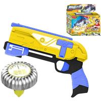 铭凌正版狙聚集击陀螺激光瞄准器战陀式发射器魔幻脱坨陀托驼螺声光超变战男孩儿童玩具 沙漠神鹰-入门级(发射器+无灯陀螺)