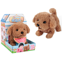 毛绒玩具仿真泰迪机器小狗儿童电动玩具狗金毛犬女孩玩具 泰迪