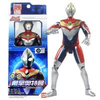 万代17.5厘米发声超可动戴拿 银河迪迦阿古茹盖亚赛罗奥特曼玩具 西瓜红戴拿67702