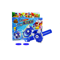 3儿童玩具动漫卡通动画正义之剑马诺声光震动发声发射飞盘声光男孩 丁凯唤灵手环