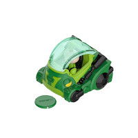 正版猪猪侠之竞速小英雄弹射变形翻滚车动漫对战变形玩具车 小呆呆-青蛙款