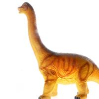 儿童仿真软模型塑胶恐龙鳄鱼侏罗纪霸王龙三角龙剑龙大号玩具 长颈龙