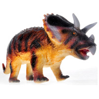 儿童玩具恐龙模型 霸王龙 三角龙 鳄鱼 速龙 建龙 三角龙