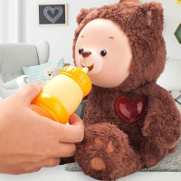 动画片会说话唱歌智能娃娃女孩玩具洋娃娃彩虹宝宝行李箱过家家玩具套装 好朋友心宝