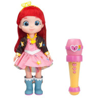 动画片会说话唱歌智能娃娃女孩玩具洋娃娃彩虹宝宝行李箱过家家玩具套装 歌手款露露