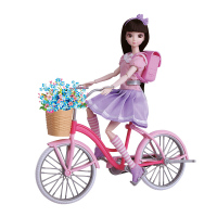 安丽莉娃娃玩具套装洋娃娃女孩儿童过家家玩具公主娃娃大礼盒换装衣服生日 66010青春校园+66014梦想之旅