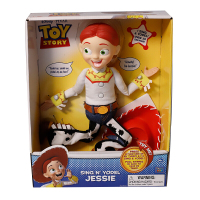 玩具总动员胡迪伍迪牛仔翠丝巴斯光年发声胡迪坐骑马汽车总动员儿童玩具摆件 新款翠丝[发声版]