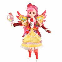 奥迪双钻(AULDEY) 巴拉拉小魔仙 彩俐蓝慧施巧灵女孩玩具人偶公仔可动飞越 施巧灵+蓝慧+殷小敏+彩俐[10寸人偶]