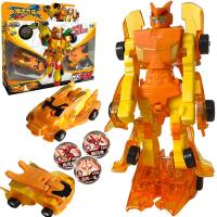 正版猎车兽魂爆速合体套装爆裂男孩变形机器人儿童金刚飞车对战动漫玩具翎空雷域天魔 豪华版-天威