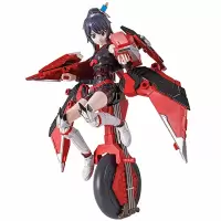 万代 SHF 魂娘魂女孩GIRL葵 HG苍流丸 摩托车机甲变形机娘模型 TamashiiGirlAOI葵(成品模型)