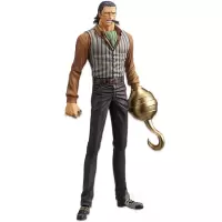 万代(BANDAI) 眼镜厂 海贼王 景品手办人物人偶 BWFC钻石旗舰造型王DXF闪耀魅力 DXF老沙克洛克达尔绿猫
