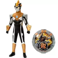 万代 BANDAI 奥特曼玩具 罗布回旋闪光变身套装(中文版)陀螺仪英雄变身器 儿童男 水晶转换人偶-布鲁奥特曼大地形态