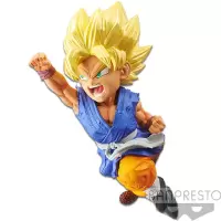 万代（BANDAI）眼镜厂 七龙珠 孙悟空贝吉塔 赛亚人 组立景品手办 必杀奥义龙拳爆发孙悟空B约13厘米