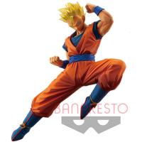 万代（BANDAI）眼镜厂 七龙珠 孙悟空贝吉塔 赛亚人 组立景品手办 超战士列传孙悟饭约16厘米