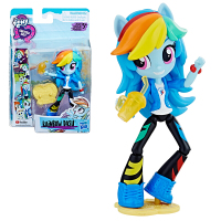 [动漫城]孩之宝(Hasbro) 小马宝莉 小马国女孩 迷你娃娃 女孩玩具 主题云宝E2226