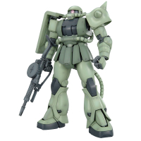 万代(BANDAI)高达拼装模型 MG 1/100 红扎古 绿渣古 ZAKU敢达 量产绿扎古2.0陆战J型