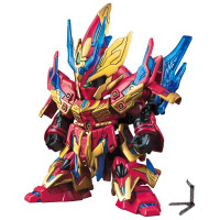 万代 高达拼装模型 SD 三国创杰传Q版 BB战士 高达模型敢达玩具 21张辽沙扎比