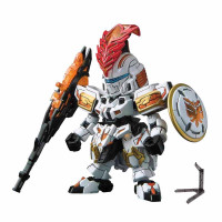 万代 高达拼装模型 SD 三国创杰传Q版 BB战士 高达模型敢达玩具 17夏侯渊多鲁基斯I