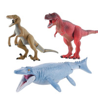 [动漫城]TOMY多美卡安利亚 仿真恐龙动物模型套装儿童玩具 恐龙激斗套装AA-04