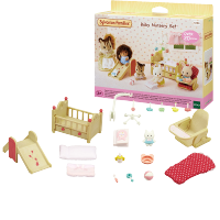 森贝儿家族 女孩过家家玩具 森林动物家族玩偶模型 宝宝玩耍套5288