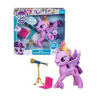 孩之宝 小马宝莉 人物玩偶 女孩玩具 紫悦云宝碧琪太阳公主珍奇 人物故事时间-紫悦