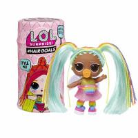 MGA正版 lol惊喜拆拆球娃娃 惊喜蛋盲盒女孩玩具 奇趣蛋 5代美发娃娃第二波(单个装)