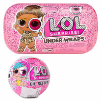MGA正版 lol惊喜拆拆球娃娃 惊喜蛋盲盒女孩玩具 奇趣蛋 两个套餐:4代姐姐二波+4代妹妹二波