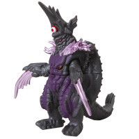 万代(BANDAI)罗布奥特曼泰迦奥特曼 怪兽 小软胶人偶 男孩玩具 怪兽暗夜毒牙