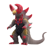 万代(BANDAI)罗布奥特曼泰迦奥特曼 怪兽 小软胶人偶 男孩玩具 怪兽骷髅哥莫拉